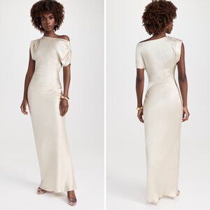 Amanda Uprichard Elroy Silk Maxi Dress